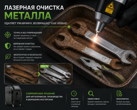 Мелкая деталь до 50 см средняя коррозия